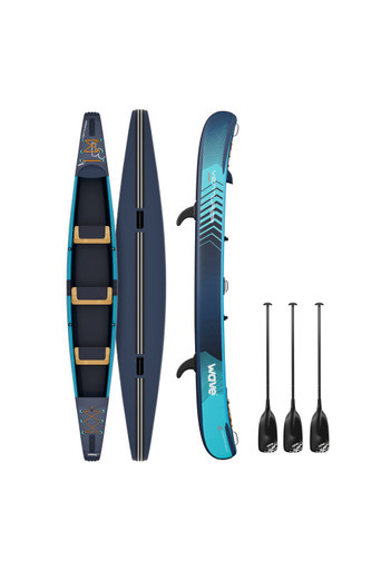 Venturer 2-3 Person Inflatable Canoe - Blue