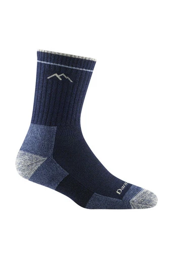 Ladies Cushioned Midweight Hiking Merino Socks - Navy