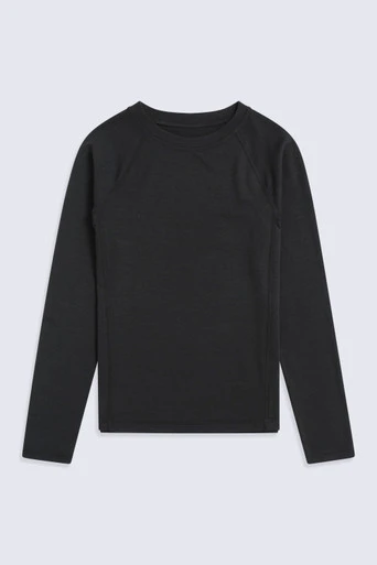Rapid Kids TechTherm Long Sleeve Top - Black