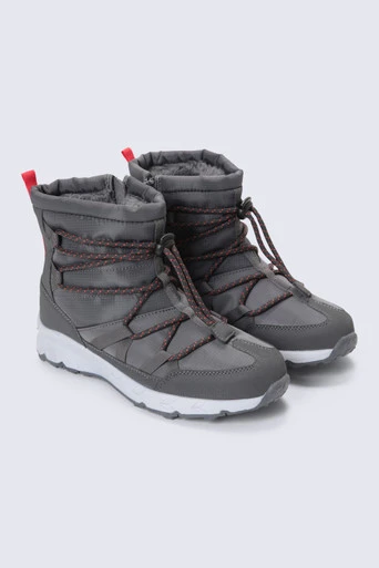 Animal Filey Kids Snow Boot - Dark Grey