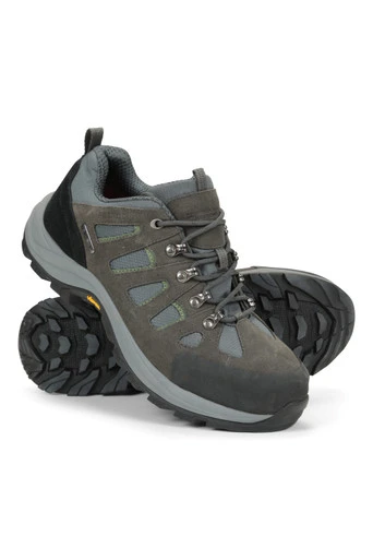 Vertex Mens Wide-Fit Extreme Vibram Shoes - Dark Khaki