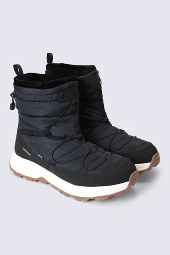 Quinn Men's Baffled Snow Boots - Navy