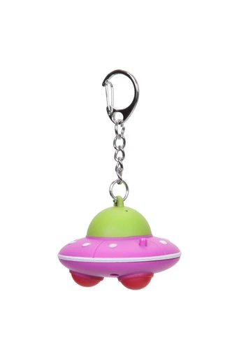 Kids Novelty 1 LED Keychain - Green