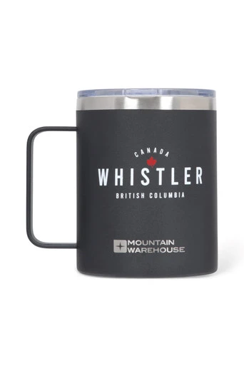 Regional Whistler Insulated Coffee Mug 400Ml - Noir