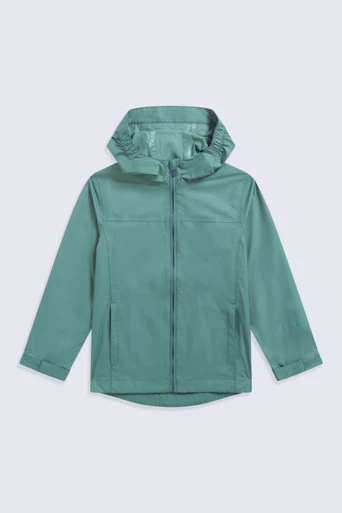 Swerve Lightweight Waterproof Kids Jacket - Teal