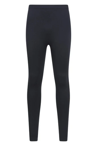 Active Seamless Mens Techtherm Base Layer Pants - Black