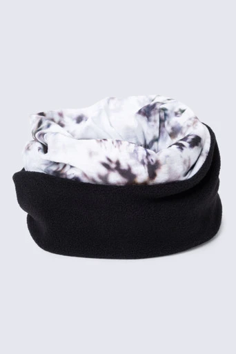 Frosted Mens Neck Gaiter - Off White