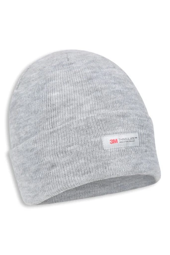 EMS Womens Thinsulate Fleece Lined Beanie - Light Grey