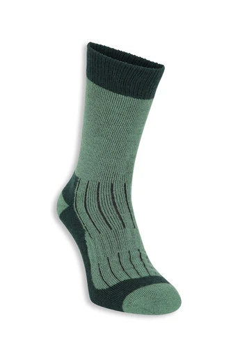 EMS Explorer Merino Mens Mid-Calf Length Sock - Green