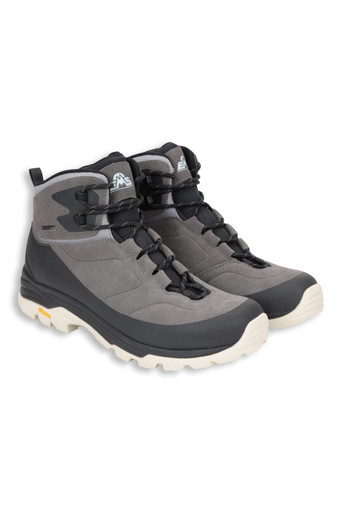 EMS Alpinist Mens Vibram Waterproof Leather Hiking Boots - Grey
