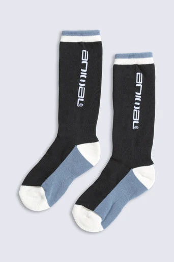 Polar Kids Ski Socks - Black