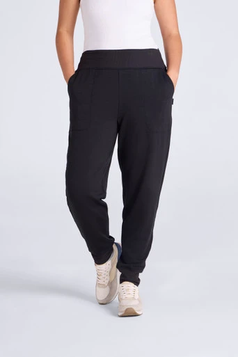 Jess Womens Super Soft Jogger - Black