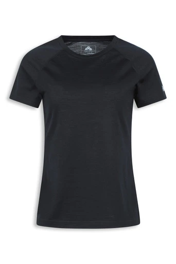 EMS Summit Merino Women's TechTherm Base Layer Short Sleeve Top - Black
