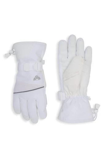 EMS Ultra Womens Cold Weather Waterproof Ski Gloves - Off White