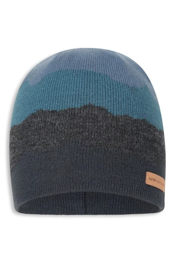 EMS Mens Mountain Jacquard Beanie - Blue