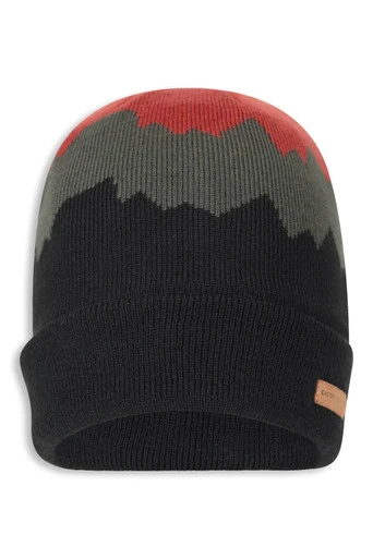 EMS Rocky Jacquard Fleece Lined Beanie - Black