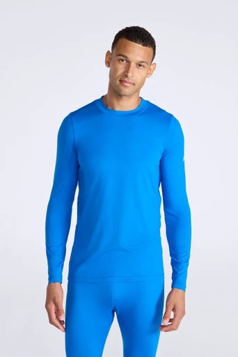 EMS Adapt TechTherm Mens Base Layer Long Sleeve Top - Bright Blue