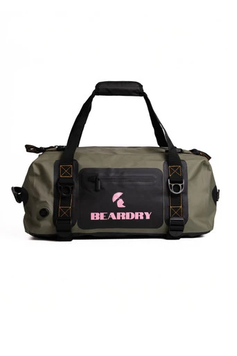 StormPro Waterproof Dry Duffle Backpack 40L - Olive Green
