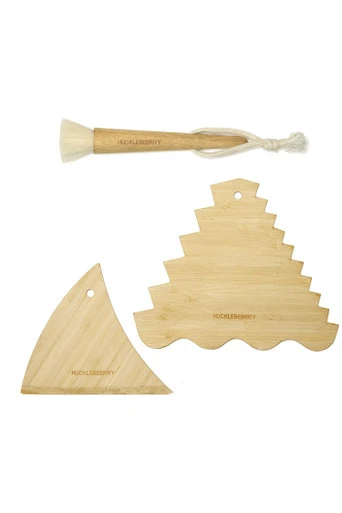 Kids Bamboo Sand Tools Castle Building Beach Set - Wood
