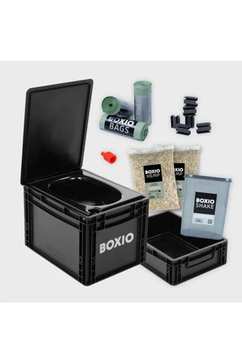 Toilet Max Plus Portable Separating Toilet - Black/Green