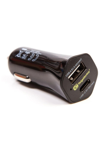 Vault 15W USB Car Charger Adaptor - Black