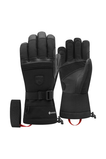 Cargo 9 Men's Waterproof Gore-tex Ski Gloves - Black