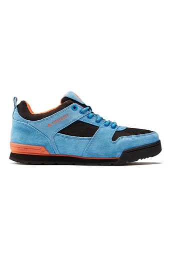 Monty Lo Womens Hiking Shoes - Blue / Orange