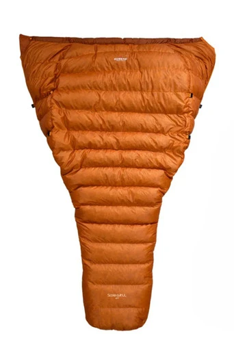 Scoria Down Backpacking Quilt UL +6°C - Regular - Orange