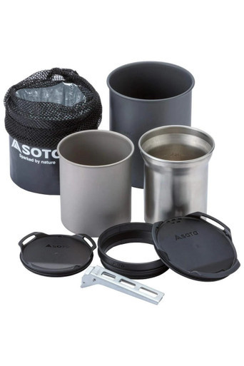 Thermostack Camping Cook Set Combo - Metallic