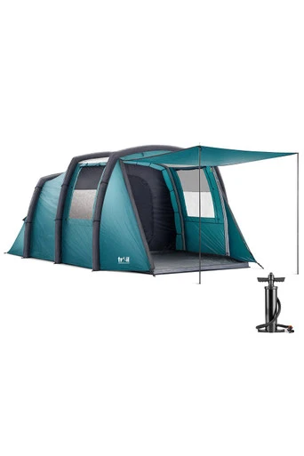 Brazen 4 Person Air Tent - Waterproof 5000mm - Teal