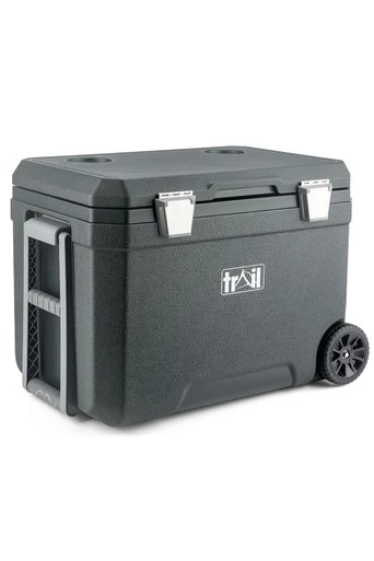 45L Cool Box on Wheels - Charcoal