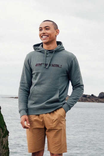 Driver Mens Hoodie - Khaki