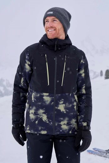 Infinite Extreme Mens Waterproof Ski Jacket - Khaki
