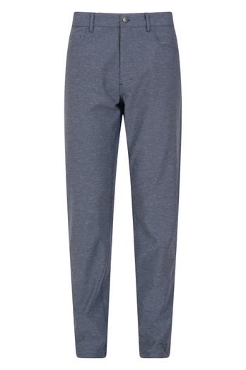 Crusade Mens Commuter Trousers - Long Length - Navy