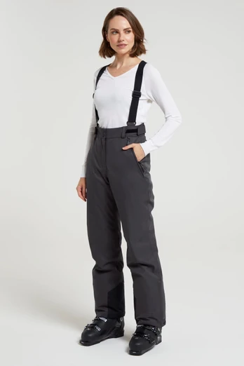 Pantalon de ski imperméable Chalet Extreme pour femme - Gris