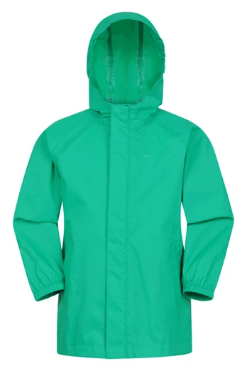 Pakka II Kids Waterproof Jacket - Green