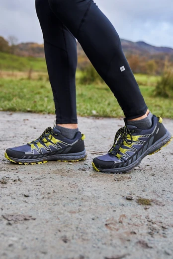 Enhance Mens Waterproof Trail Running Shoes - Grey