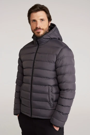 Seasons II Mens Insulated Jacket - Charcoal
