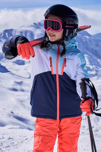 Galactic II Kids Extreme Waterproof Ski Jacket - Light Blue