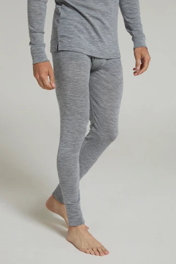Merino II Mens Pants With Fly - Grey