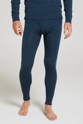 Pantalon en laine de mérino à fermeture éclair pour hommes - Gris de Payne