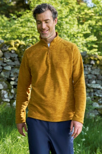 Snowdon II Mens Fleece - Mustard