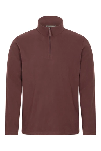 Camber II Mens Half-Zip Fleece - NATURAL
