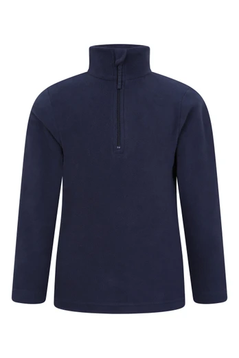Camber II Kids Half-Zip Fleece - Blue