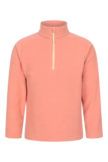 Camber II Kids Half-Zip Fleece - Tan
