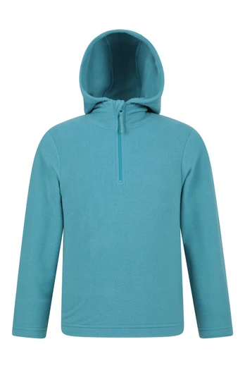 Camber II Kids Fleece Hoodie - Teal