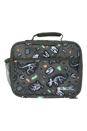 Kids Fun Patterned Lunch Bag - Green