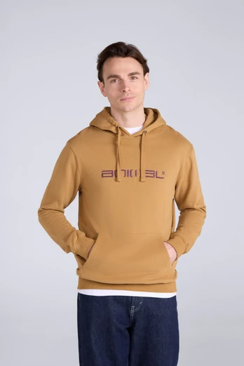 Driver Mens Logo Hoodie - Pale Yellow