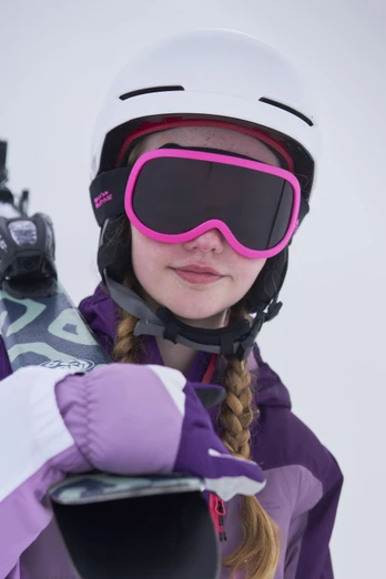 Kids Ski Goggles - Pink