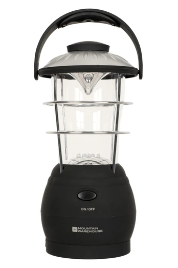 Wind Up Lantern - Jet Black